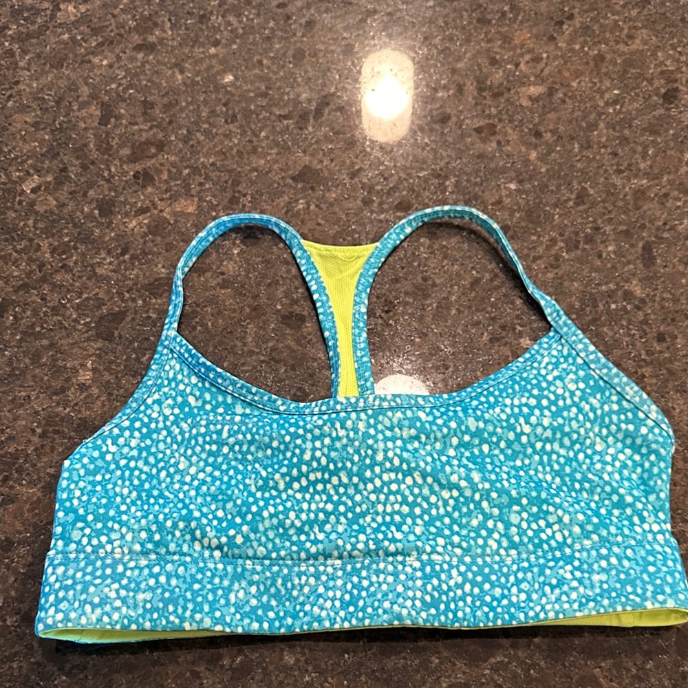 C9 by Champion Blue and Yellow Sports Bra